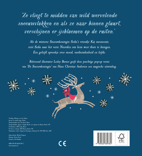 De sneeuwkoningin - pop-up boek