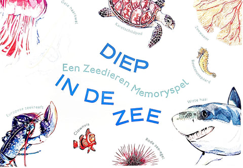 Memory spel - diep in de zee