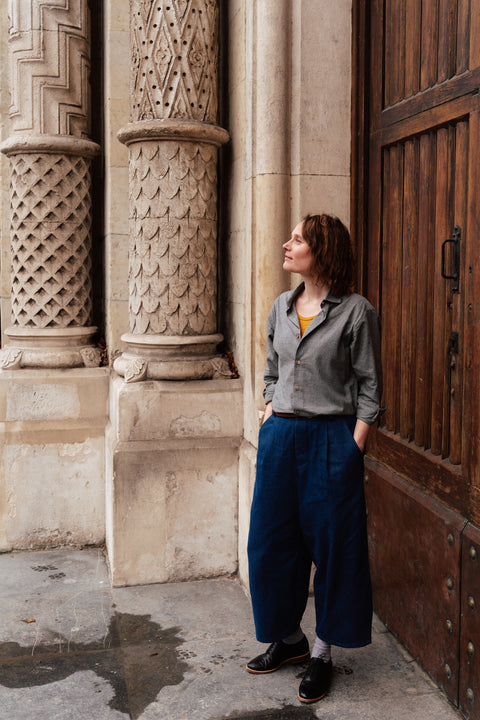 O-pants - denim blue