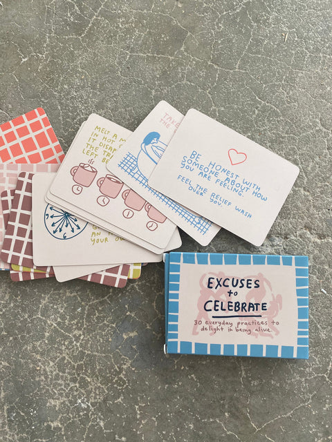 Kaartspel, maar dan anders - 'Excuses to celebrate'