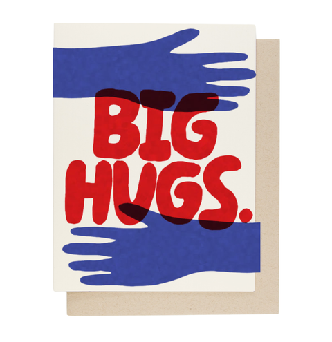 Big hugs card
