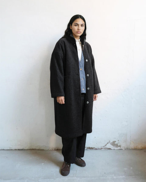 Forest coat dark grey