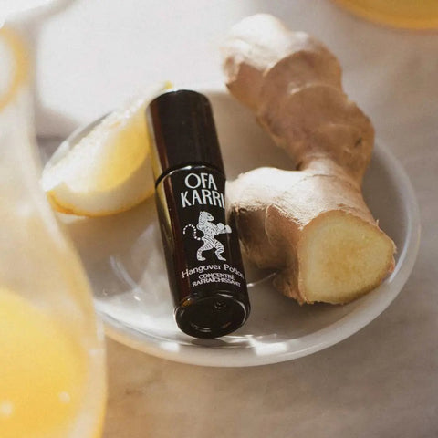 Hangover potion roller met etherische olie - eerste hulp bij koppijntjes en katers