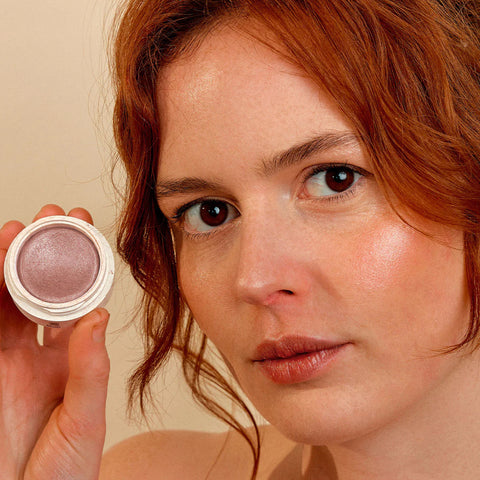 Highlighter blush - pink nude