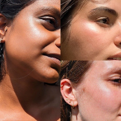 Highlighter blush - pink nude