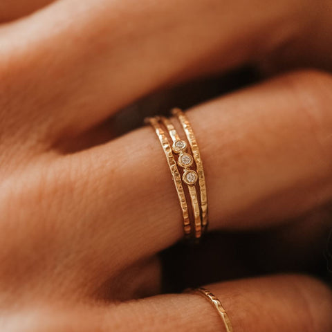 Ring Fee Ava (massief 18k goud)