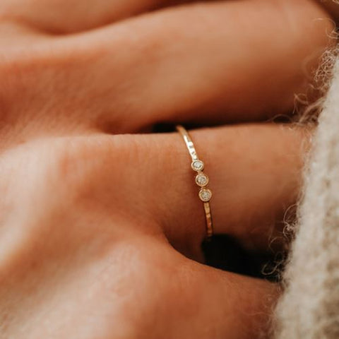 Ring Fee Ava (massief 18k goud)