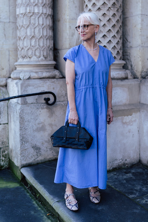 Mimbre trapecio bag - black