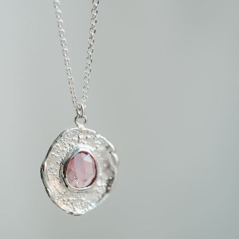 Halsketting Aura - Liefde (zilver)