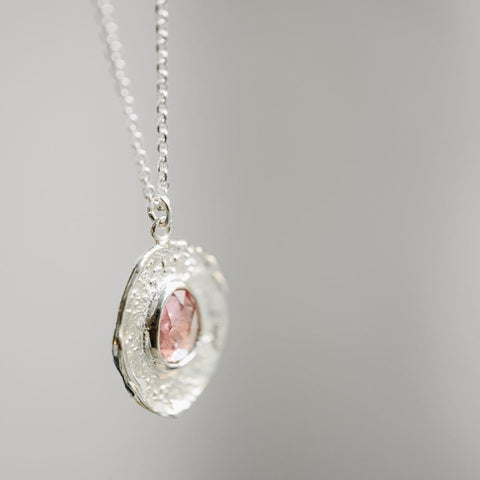 Halsketting Aura - Liefde (zilver)