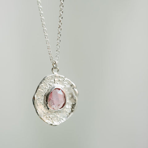 Halsketting Aura - Liefde (zilver)