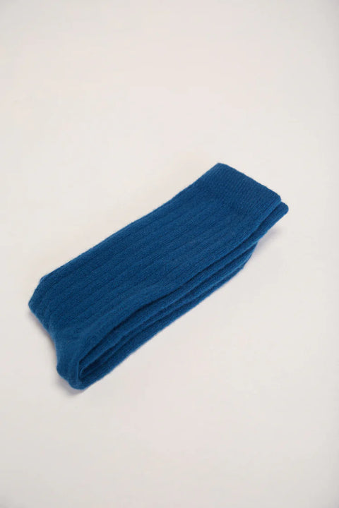 Lisos Wool Socks - dark blue