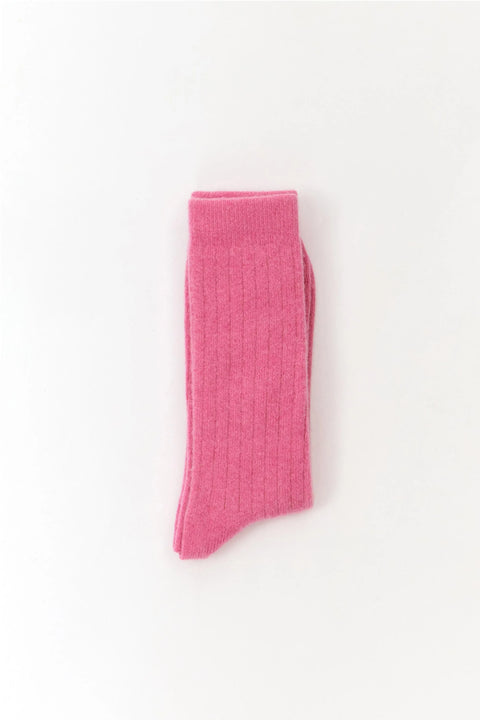 Lisos Wool Socks - pink