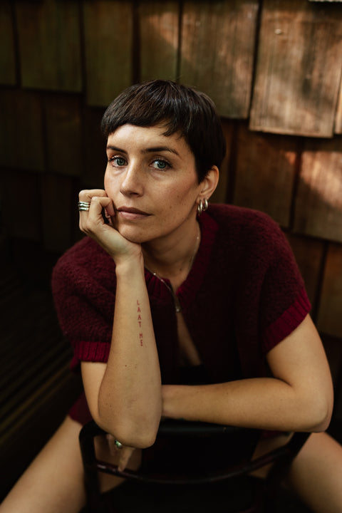 Mouwloze vest - Burgundy purple