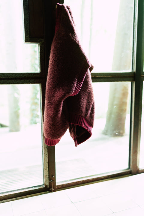 Mouwloze vest - Burgundy purple