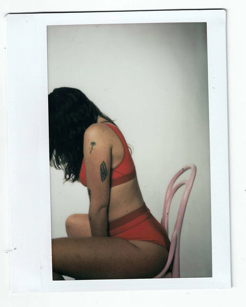 LOTUS bikinislip - rood