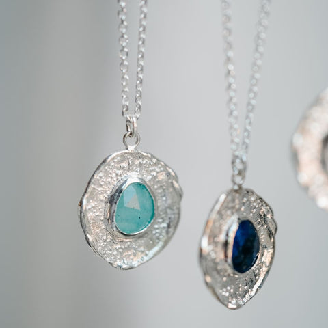 Halsketting Aura - Moed (zilver)