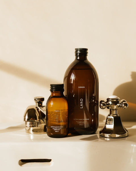 Mondwater met wilde munt, citroen en bergamot (500 ml) (local pick-up only)