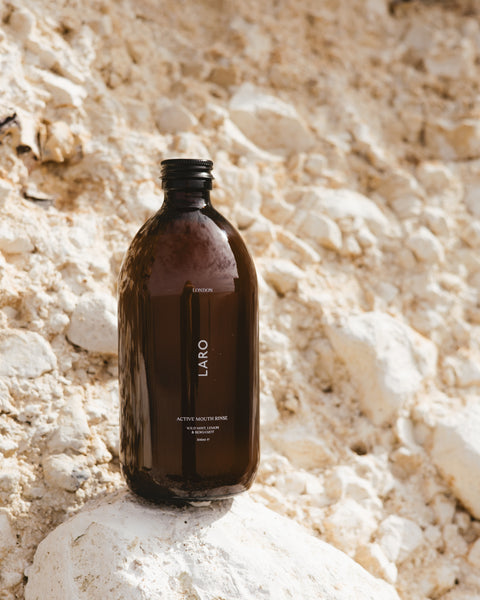 Mondwater met wilde munt, citroen en bergamot (500 ml) (local pick-up only)