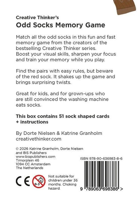 Odd socks memory game - zoek de verdwenen sokken