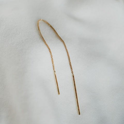 Oorring Ballerina (18k massief goud: pre-order)
