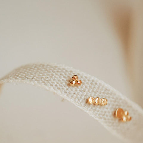 Oorring Rose - verguld