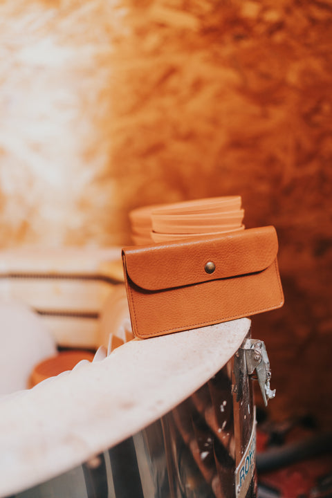 Terra wallet - marrone