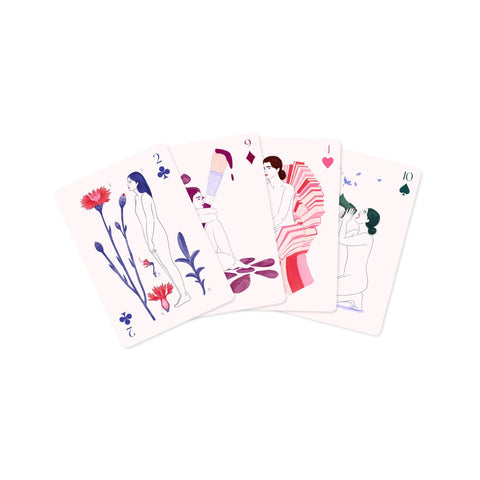 Playing cards - Powerful women
