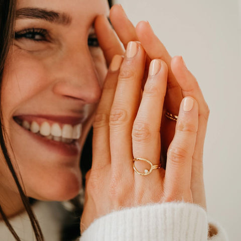 Ring Aethra (massief 18k goud)