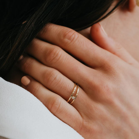 Ring Astra (massief 18k goud)