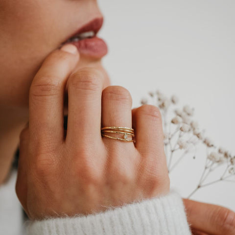Ring Astra (massief 18k goud)