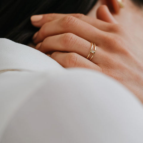 Ring Astra (massief 18k goud)