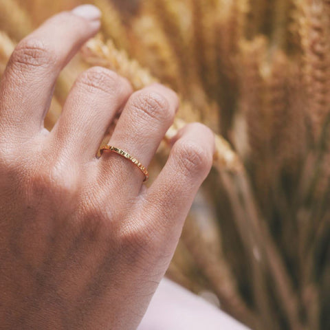Ring Caelitus (massief 18k goud)