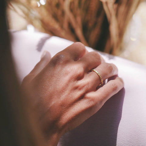Ring Caelitus (massief 18k goud)
