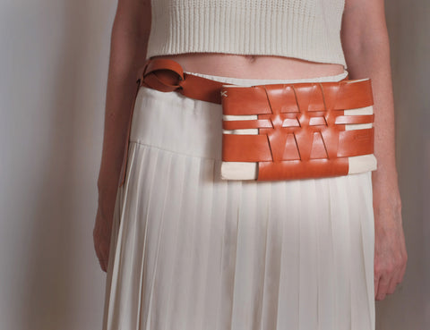 Nerja beltbag - hazelnut (S)