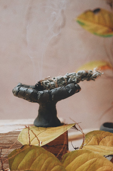 wabi sabi ritual tray - zwart