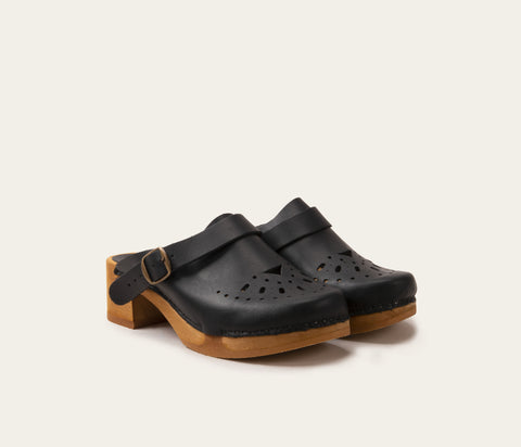 Comfortabele én elegante klompen - zwart