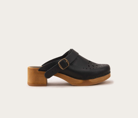 Comfortabele én elegante klompen - zwart