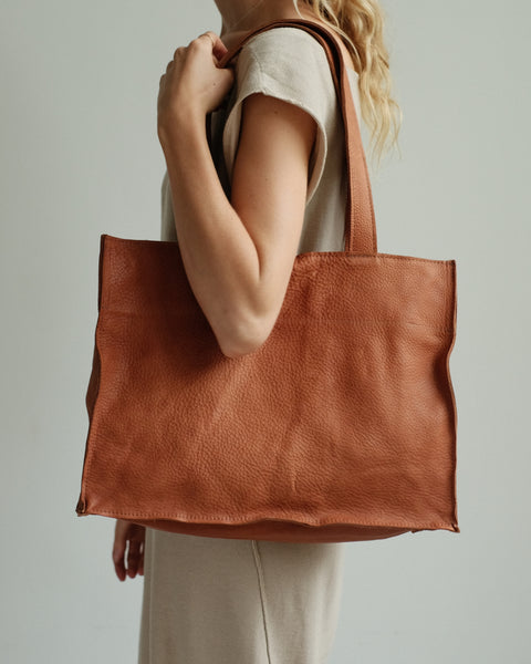 Shopper small - marrone (pre-order)