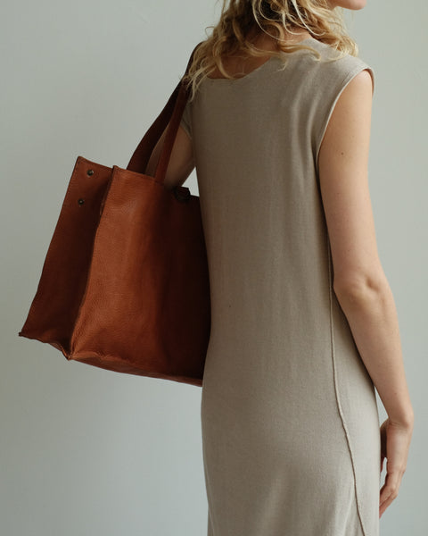 Shopper small - marrone (pre-order)