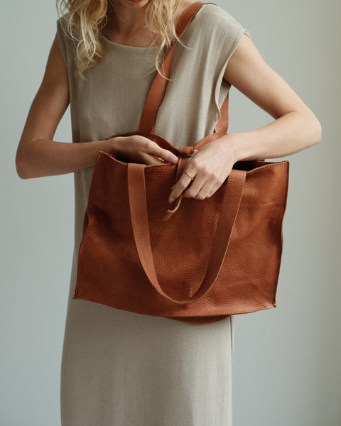 Shopper small - marrone (pre-order)