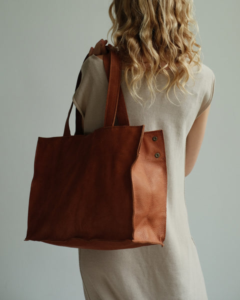 Shopper small - marrone (pre-order)