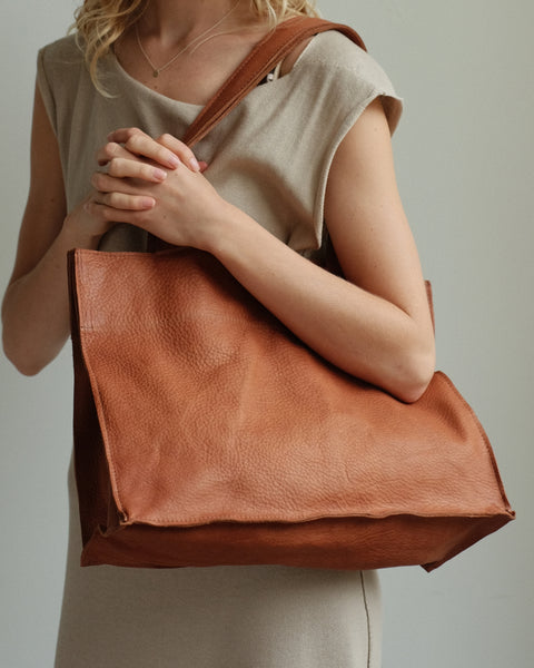 Shopper small - marrone (pre-order)
