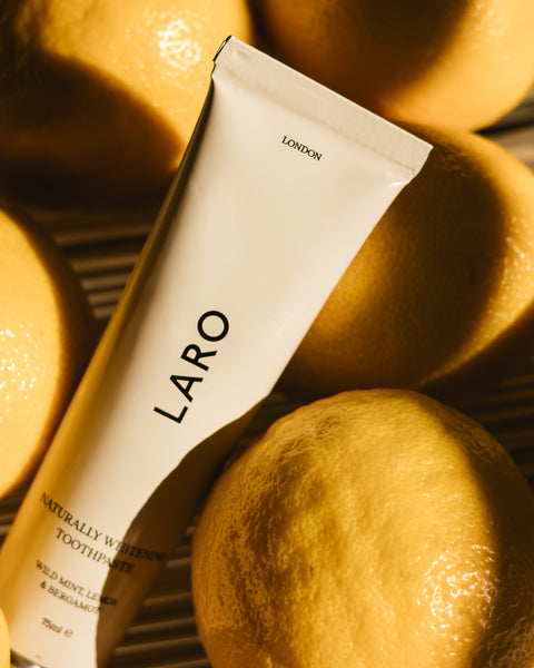 Tandpasta met wilde munt, citroen en bergamot