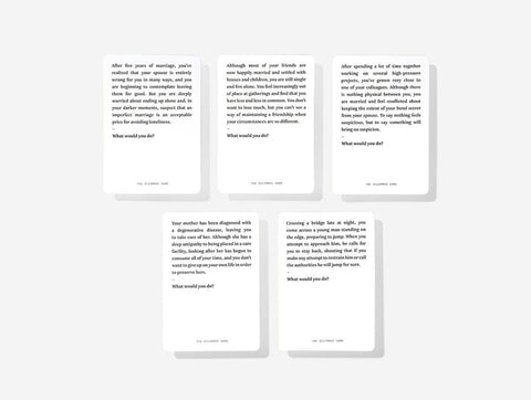 The dilemmas game - kaartspel