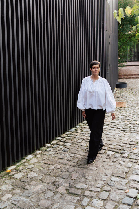 Duurzaam Denim: Kaia Slung Belt Jeans Wash Heritage Black - 9 Black