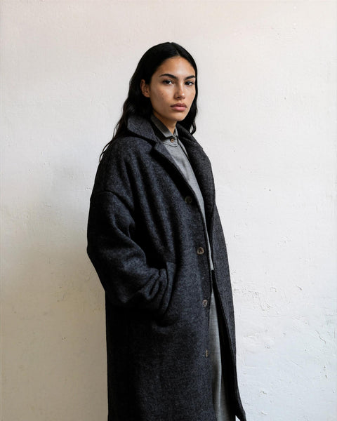 Uncle coat dark grey