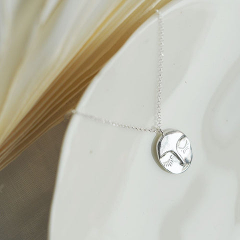 Halsketting Veilleuse (zilver)
