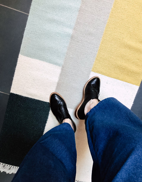 Veterschoen Dille - Zwart