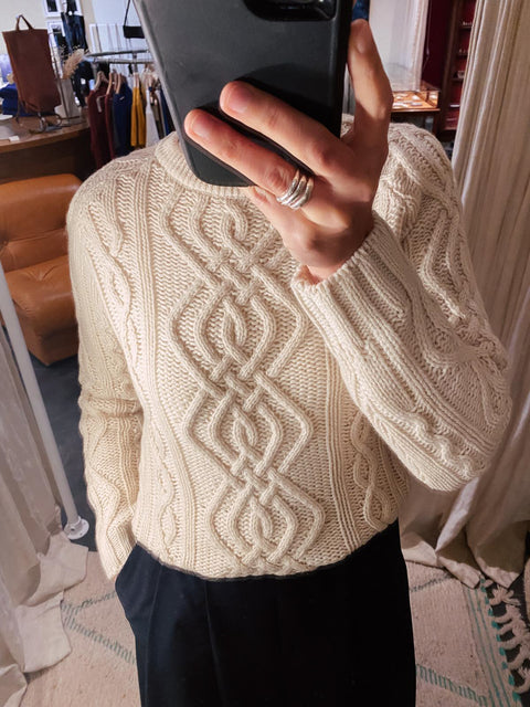 Cashmere Mountaineer - ecru